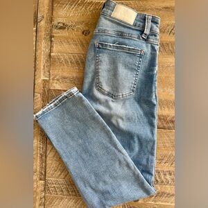 Pistola Light Blue Denim Straight Leg Jeans